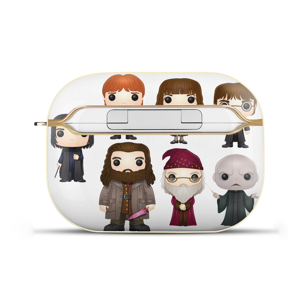 （画像用） Harry Potter ハリー・ポッターシリーズ 【AirPods Pro用】ハードシェル保護ケース｜耐衝撃・防指紋・カラビナ付き商品仕様