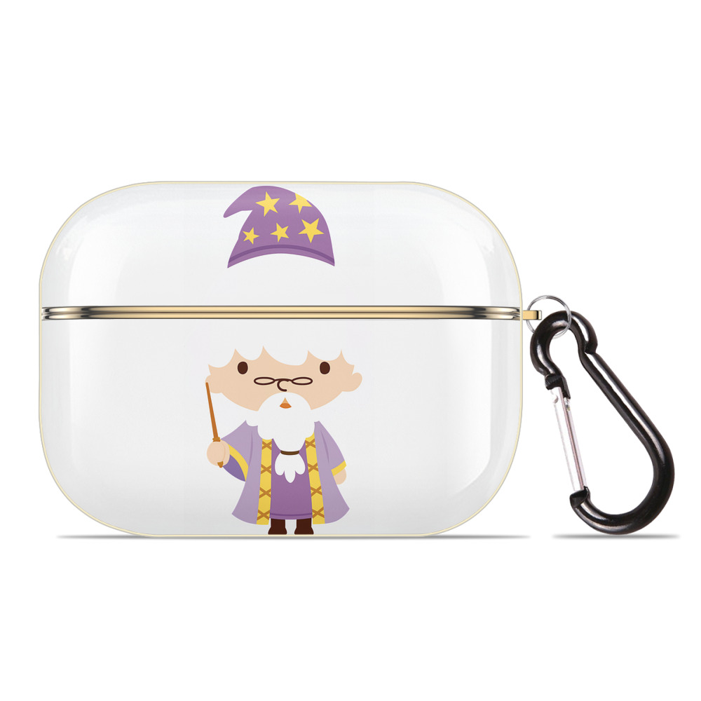 （画像用） Harry Potter ハリー・ポッターシリーズ 【AirPods Pro用】ハードシェル保護ケース｜耐衝撃・防指紋・カラビナ付き商品仕様