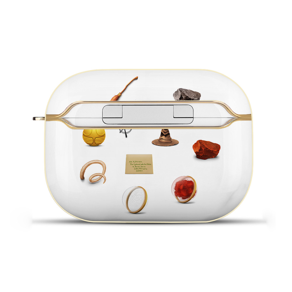 （画像用） Harry Potter ハリー・ポッターシリーズ 【AirPods Pro用】ハードシェル保護ケース｜耐衝撃・防指紋・カラビナ付き商品仕様
