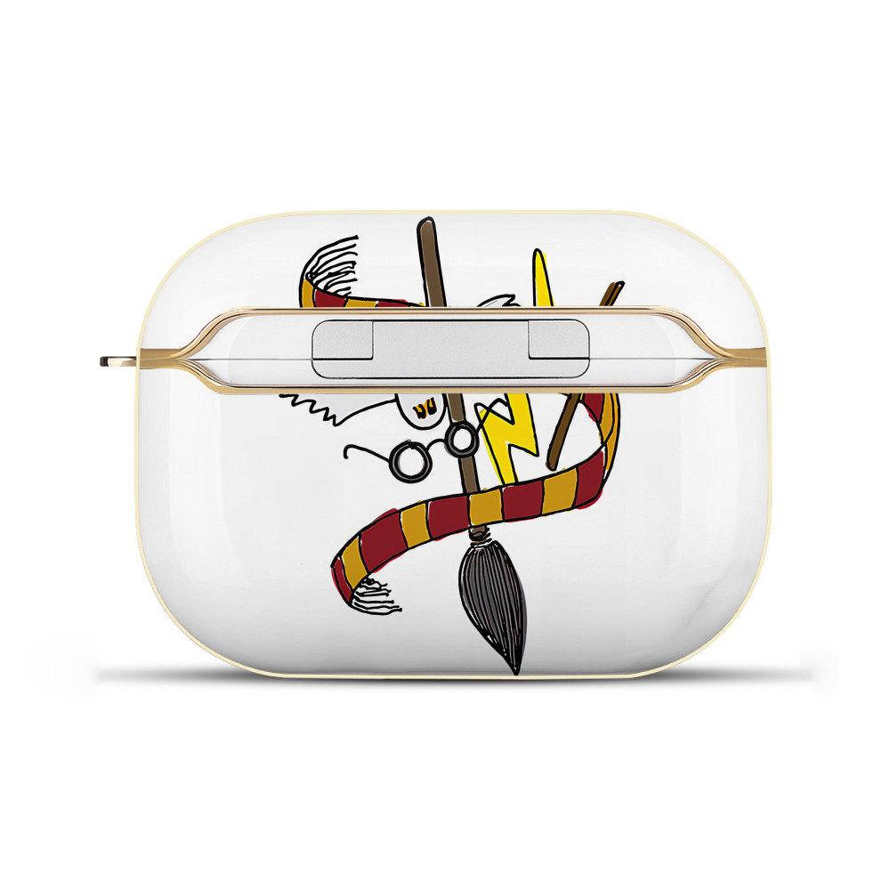 （画像用） Harry Potter ハリー・ポッターシリーズ 【AirPods Pro用】ハードシェル保護ケース｜耐衝撃・防指紋・カラビナ付き商品仕様