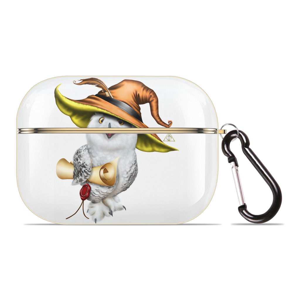 （画像用） Harry Potter ハリー・ポッターシリーズ 【AirPods Pro用】ハードシェル保護ケース｜耐衝撃・防指紋・カラビナ付き商品仕様