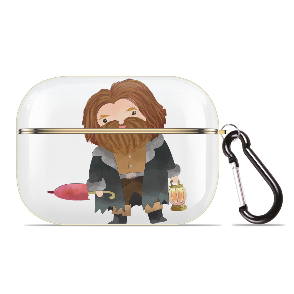 （画像用） Harry Potter ハリー・ポッターシリーズ 【AirPods Pro用】ハードシェル保護ケース｜耐衝撃・防指紋・カラビナ付き商品仕様