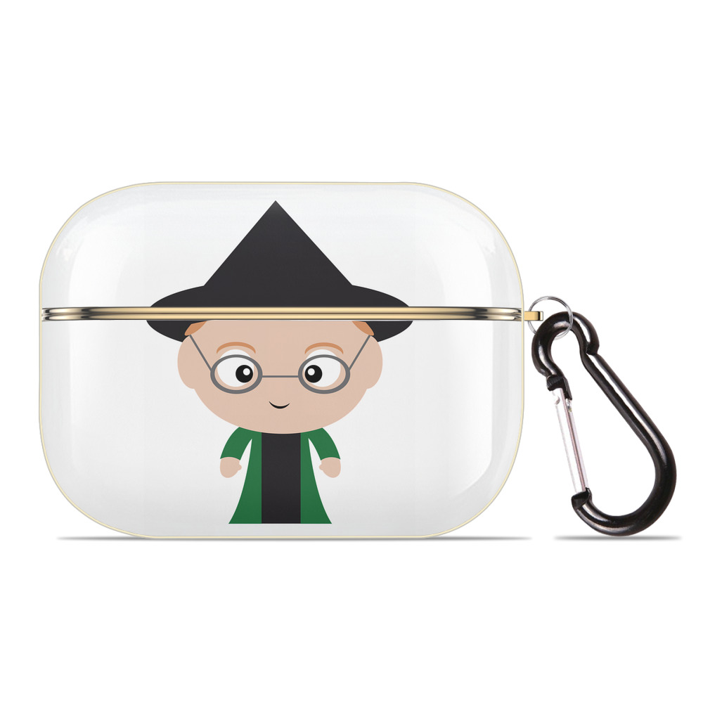（画像用） Harry Potter ハリー・ポッターシリーズ 【AirPods Pro用】ハードシェル保護ケース｜耐衝撃・防指紋・カラビナ付き商品仕様