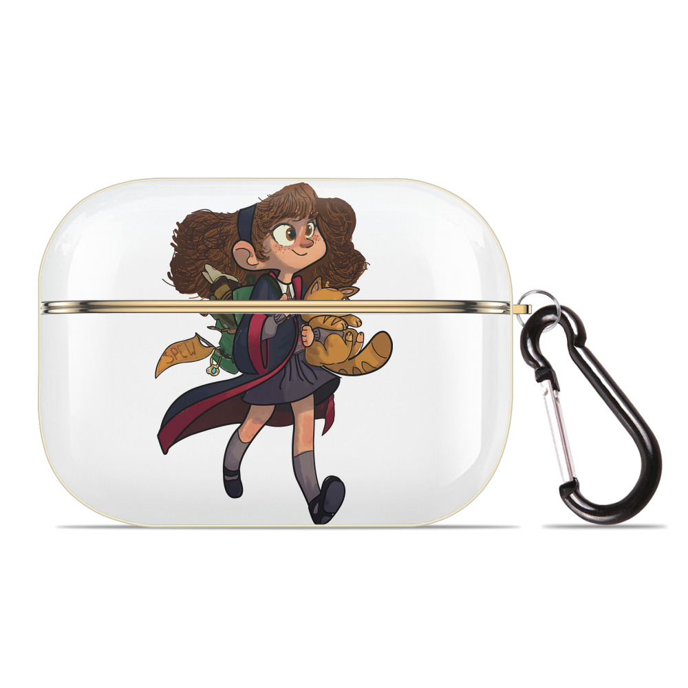 （画像用） Harry Potter ハリー・ポッターシリーズ 【AirPods Pro用】ハードシェル保護ケース｜耐衝撃・防指紋・カラビナ付き商品仕様