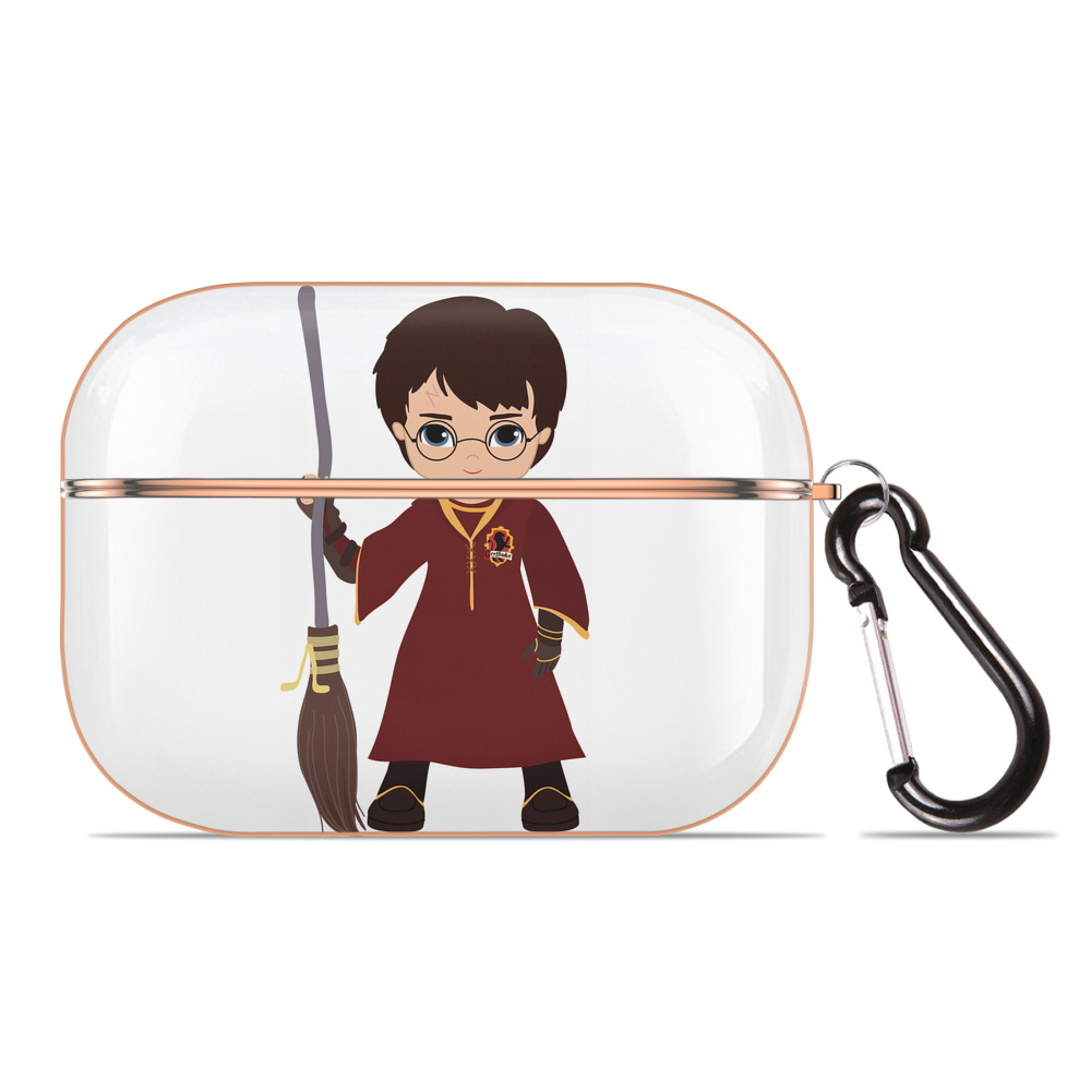 （画像用） Harry Potter ハリー・ポッターシリーズ 【AirPods Pro用】ハードシェル保護ケース｜耐衝撃・防指紋・カラビナ付き商品仕様