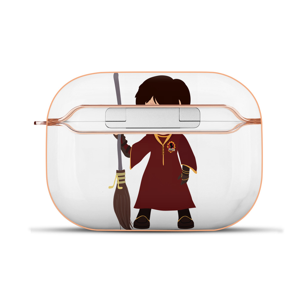 （画像用） Harry Potter ハリー・ポッターシリーズ 【AirPods Pro用】ハードシェル保護ケース｜耐衝撃・防指紋・カラビナ付き商品仕様