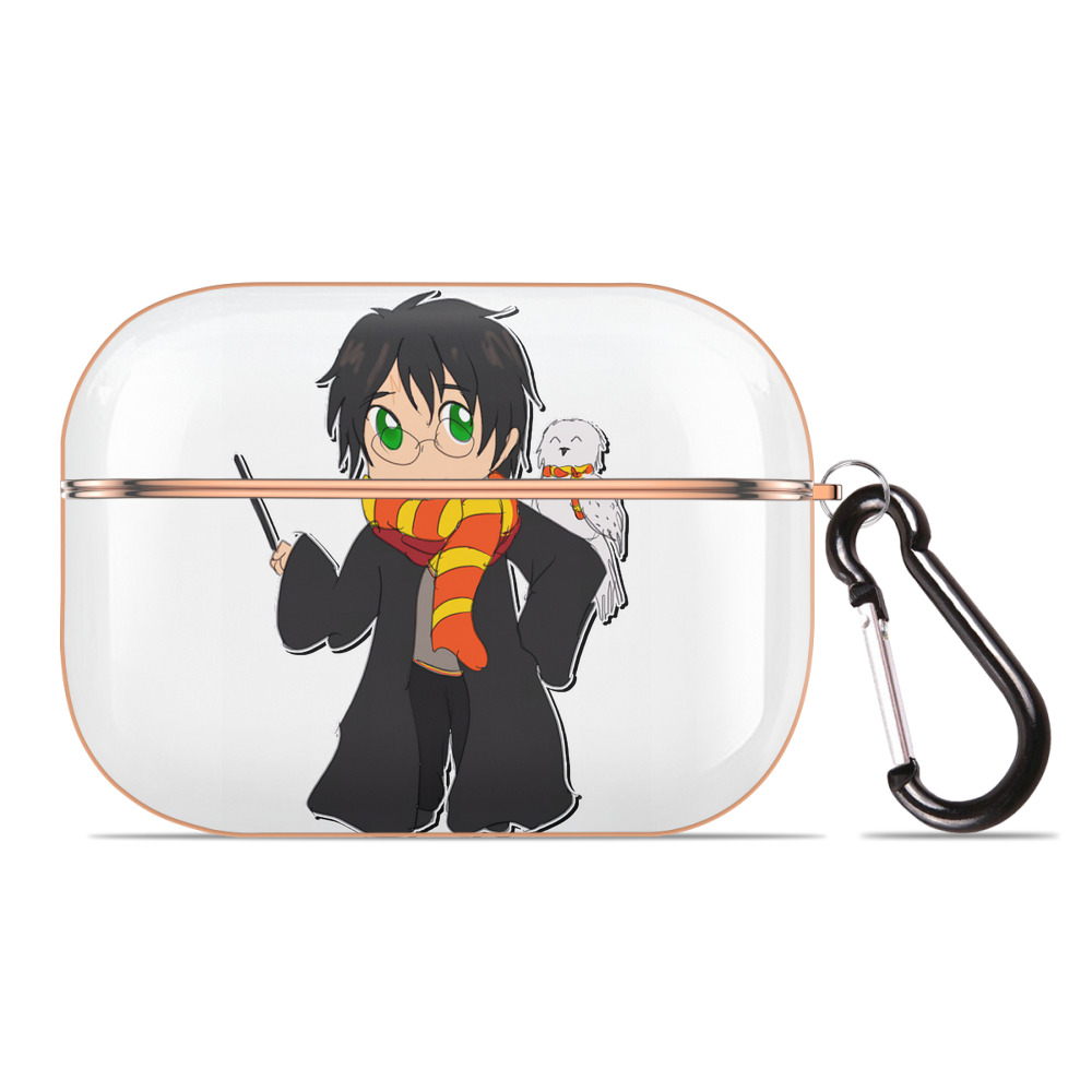 （画像用） Harry Potter ハリー・ポッターシリーズ 【AirPods Pro用】ハードシェル保護ケース｜耐衝撃・防指紋・カラビナ付き商品仕様