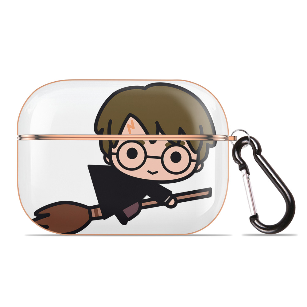 （画像用） Harry Potter ハリー・ポッターシリーズ 【AirPods Pro用】ハードシェル保護ケース｜耐衝撃・防指紋・カラビナ付き商品仕様