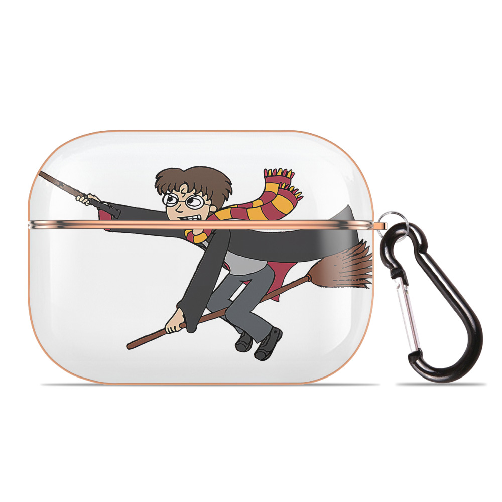 （画像用） Harry Potter ハリー・ポッターシリーズ 【AirPods Pro用】ハードシェル保護ケース｜耐衝撃・防指紋・カラビナ付き商品仕様