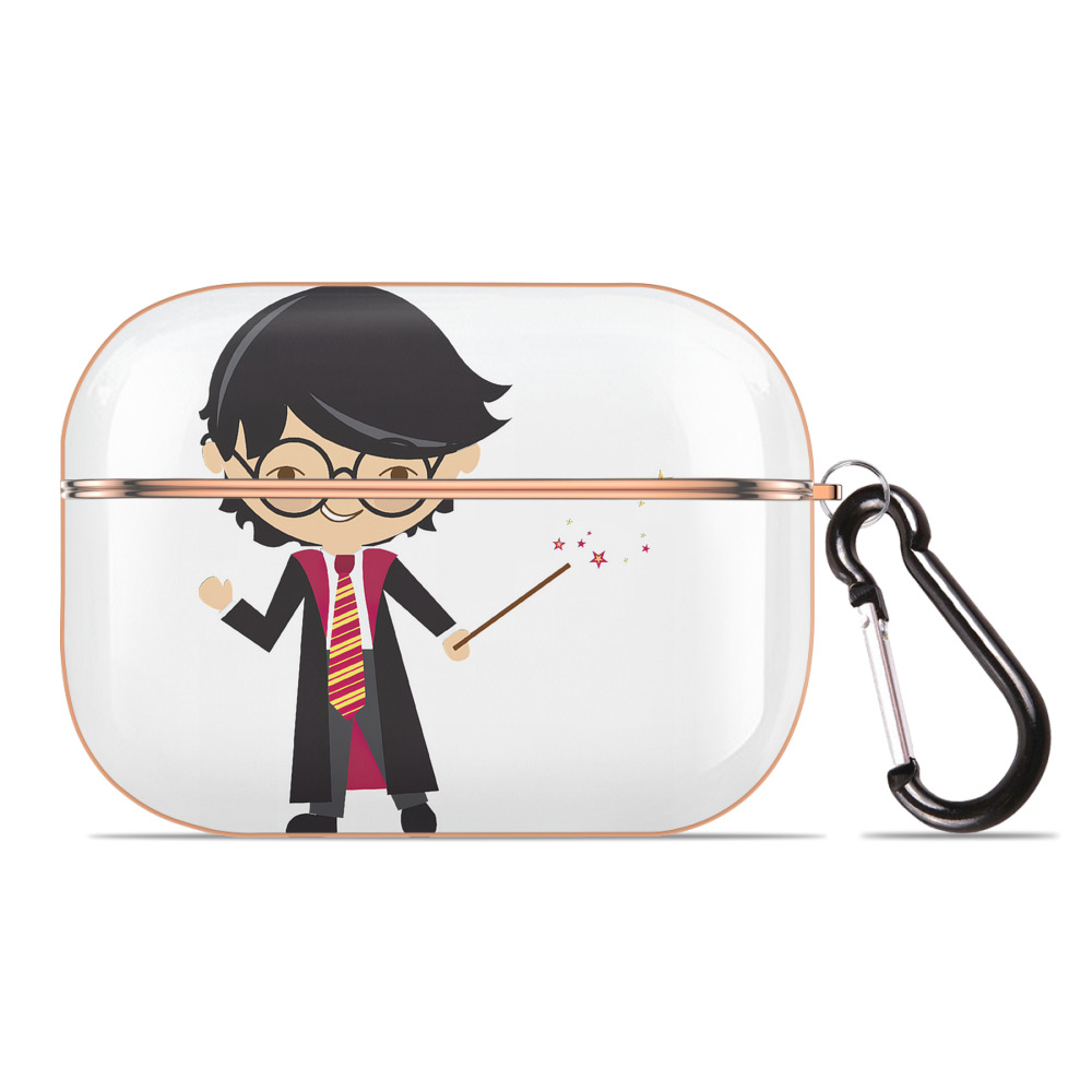 （画像用） Harry Potter ハリー・ポッターシリーズ 【AirPods Pro用】ハードシェル保護ケース｜耐衝撃・防指紋・カラビナ付き商品仕様