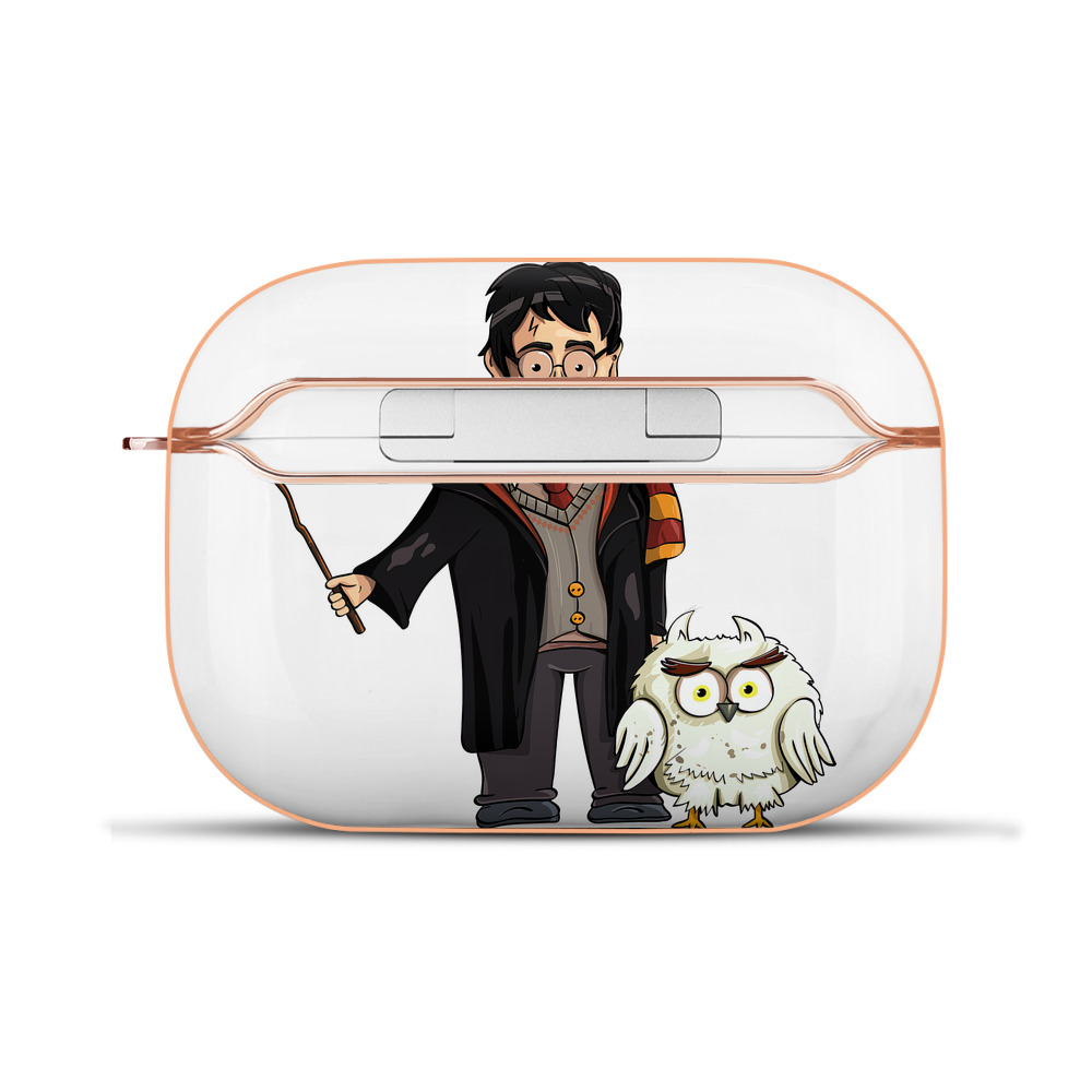 （画像用） Harry Potter ハリー・ポッターシリーズ 【AirPods Pro用】ハードシェル保護ケース｜耐衝撃・防指紋・カラビナ付き商品仕様