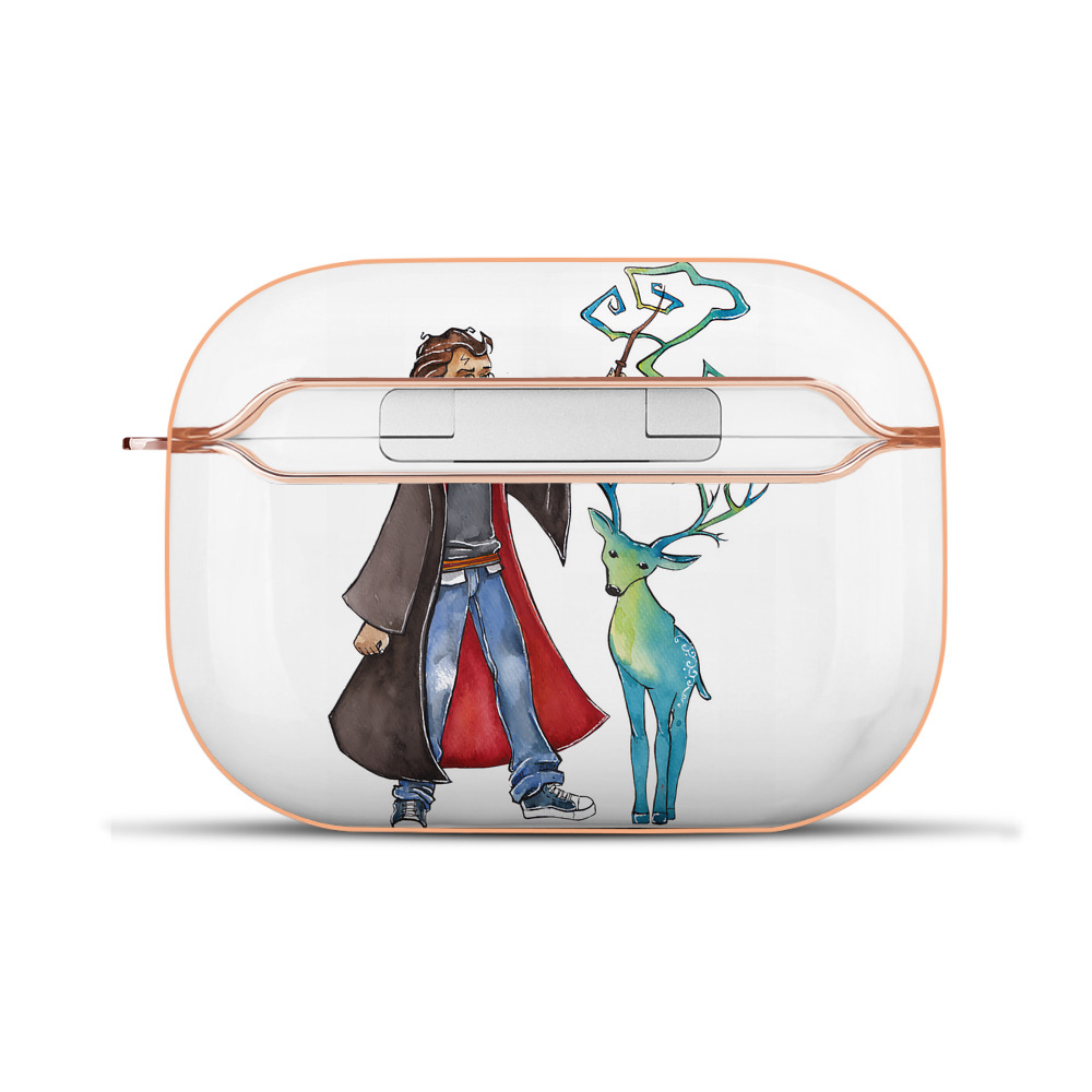 （画像用） Harry Potter ハリー・ポッターシリーズ 【AirPods Pro用】ハードシェル保護ケース｜耐衝撃・防指紋・カラビナ付き商品仕様
