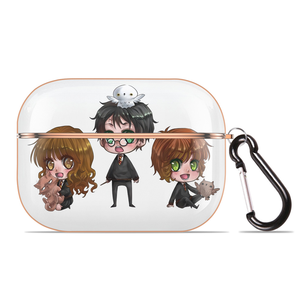 （画像用） Harry Potter ハリー・ポッターシリーズ 【AirPods Pro用】ハードシェル保護ケース｜耐衝撃・防指紋・カラビナ付き商品仕様