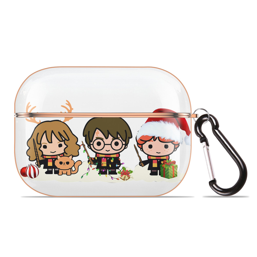 （画像用） Harry Potter ハリー・ポッターシリーズ 【AirPods Pro用】ハードシェル保護ケース｜耐衝撃・防指紋・カラビナ付き商品仕様
