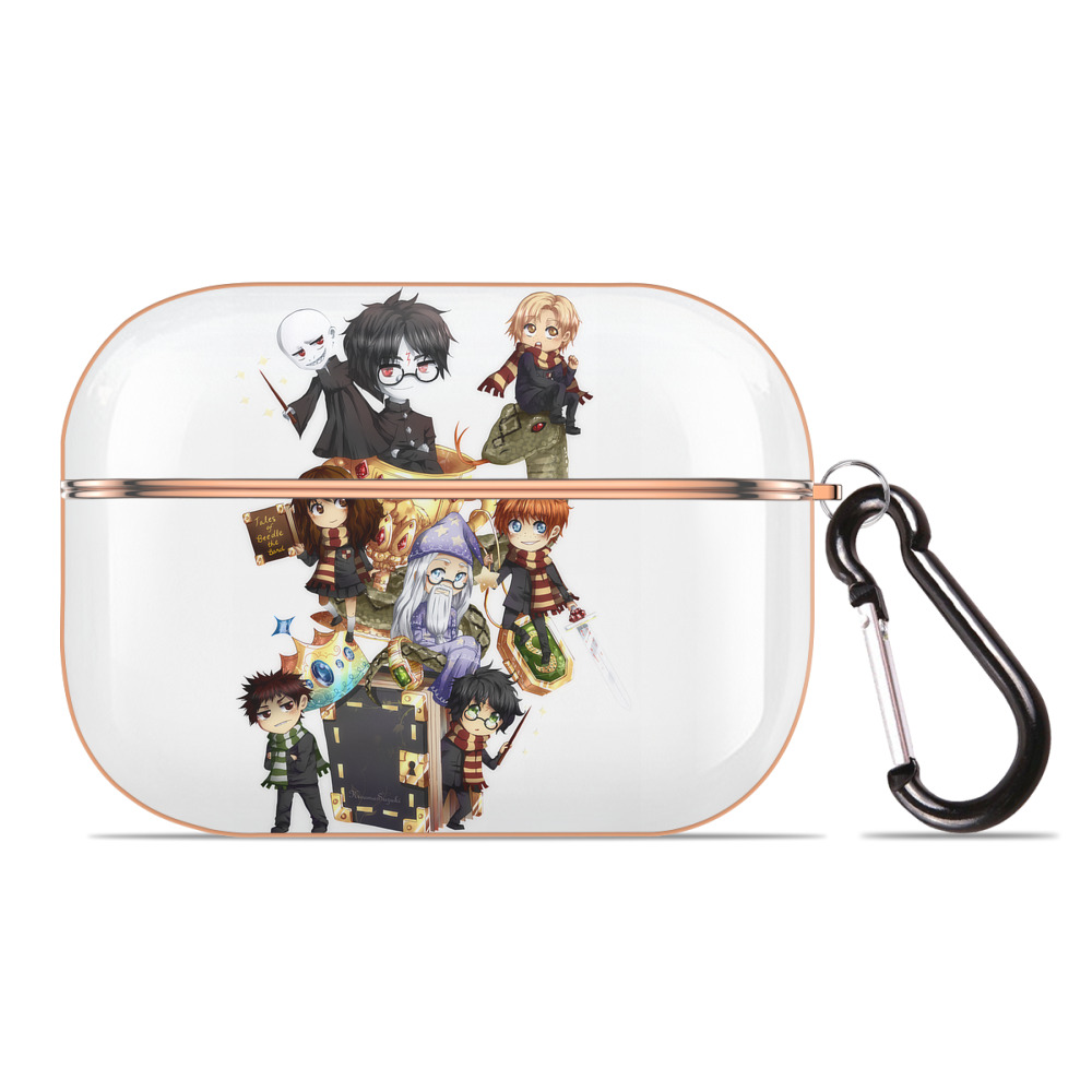 （画像用） Harry Potter ハリー・ポッターシリーズ 【AirPods Pro用】ハードシェル保護ケース｜耐衝撃・防指紋・カラビナ付き商品仕様