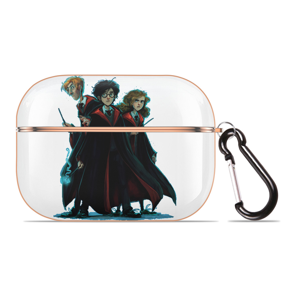 （画像用） Harry Potter ハリー・ポッターシリーズ 【AirPods Pro用】ハードシェル保護ケース｜耐衝撃・防指紋・カラビナ付き商品仕様