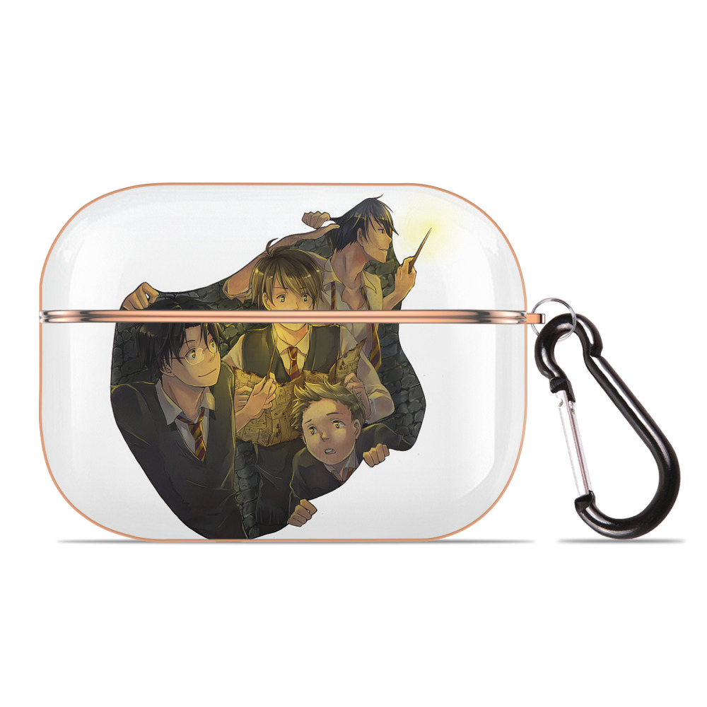 （画像用） Harry Potter ハリー・ポッターシリーズ 【AirPods Pro用】ハードシェル保護ケース｜耐衝撃・防指紋・カラビナ付き商品仕様