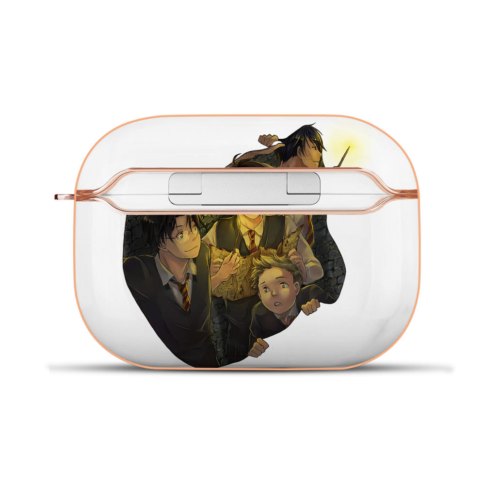 （画像用） Harry Potter ハリー・ポッターシリーズ 【AirPods Pro用】ハードシェル保護ケース｜耐衝撃・防指紋・カラビナ付き商品仕様