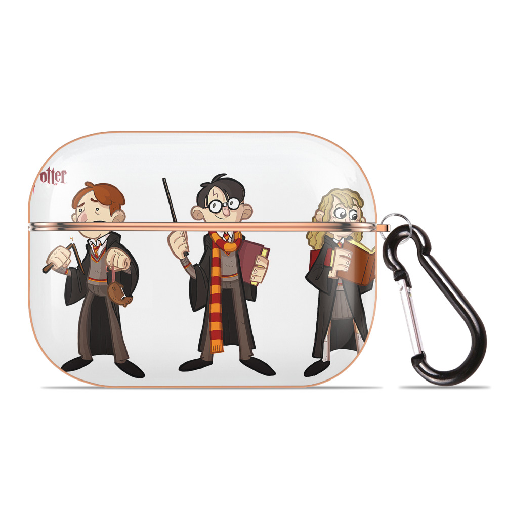 （画像用） Harry Potter ハリー・ポッターシリーズ 【AirPods Pro用】ハードシェル保護ケース｜耐衝撃・防指紋・カラビナ付き商品仕様