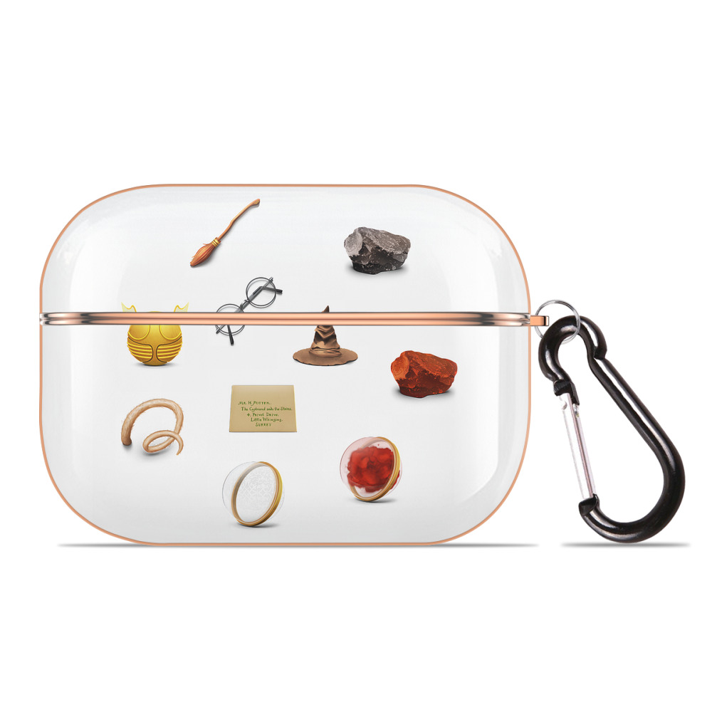 （画像用） Harry Potter ハリー・ポッターシリーズ 【AirPods Pro用】ハードシェル保護ケース｜耐衝撃・防指紋・カラビナ付き商品仕様