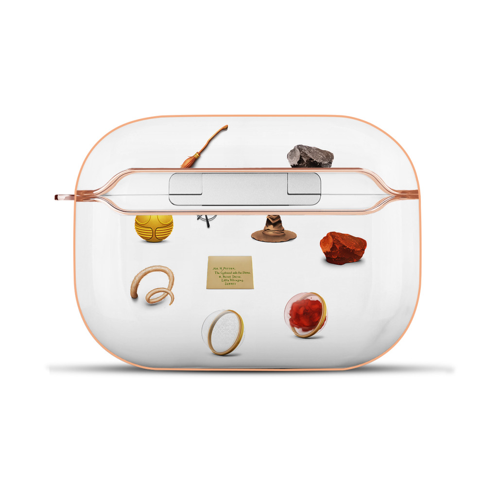 （画像用） Harry Potter ハリー・ポッターシリーズ 【AirPods Pro用】ハードシェル保護ケース｜耐衝撃・防指紋・カラビナ付き商品仕様