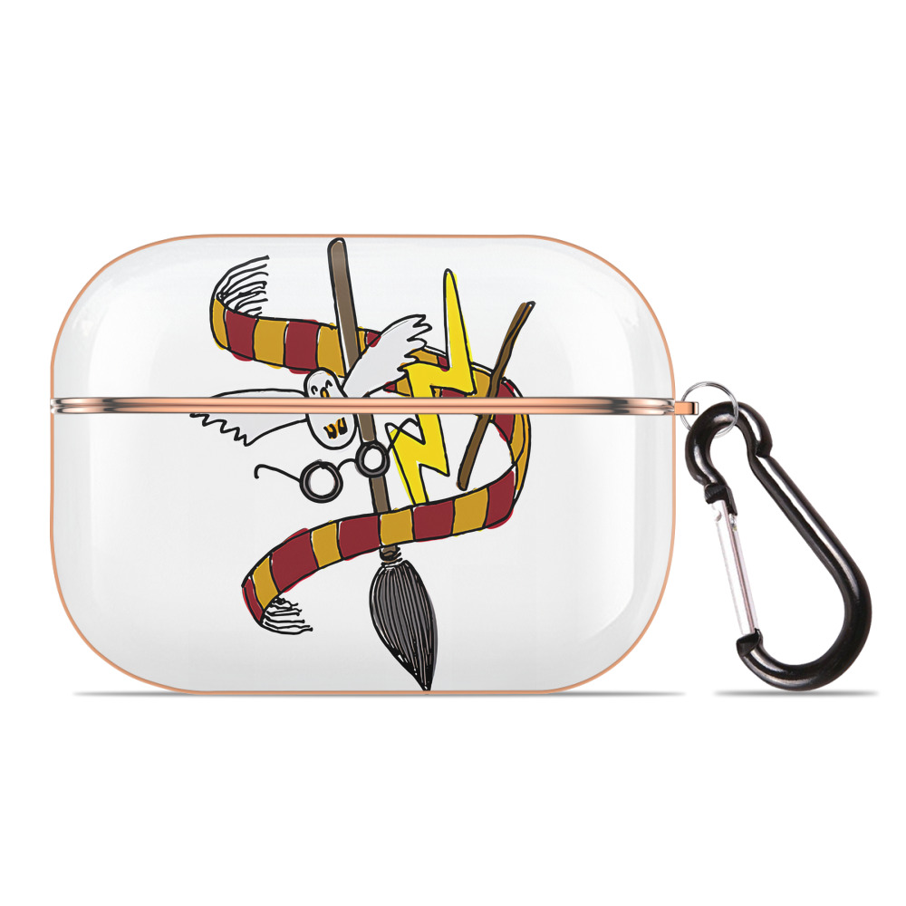 （画像用） Harry Potter ハリー・ポッターシリーズ 【AirPods Pro用】ハードシェル保護ケース｜耐衝撃・防指紋・カラビナ付き商品仕様