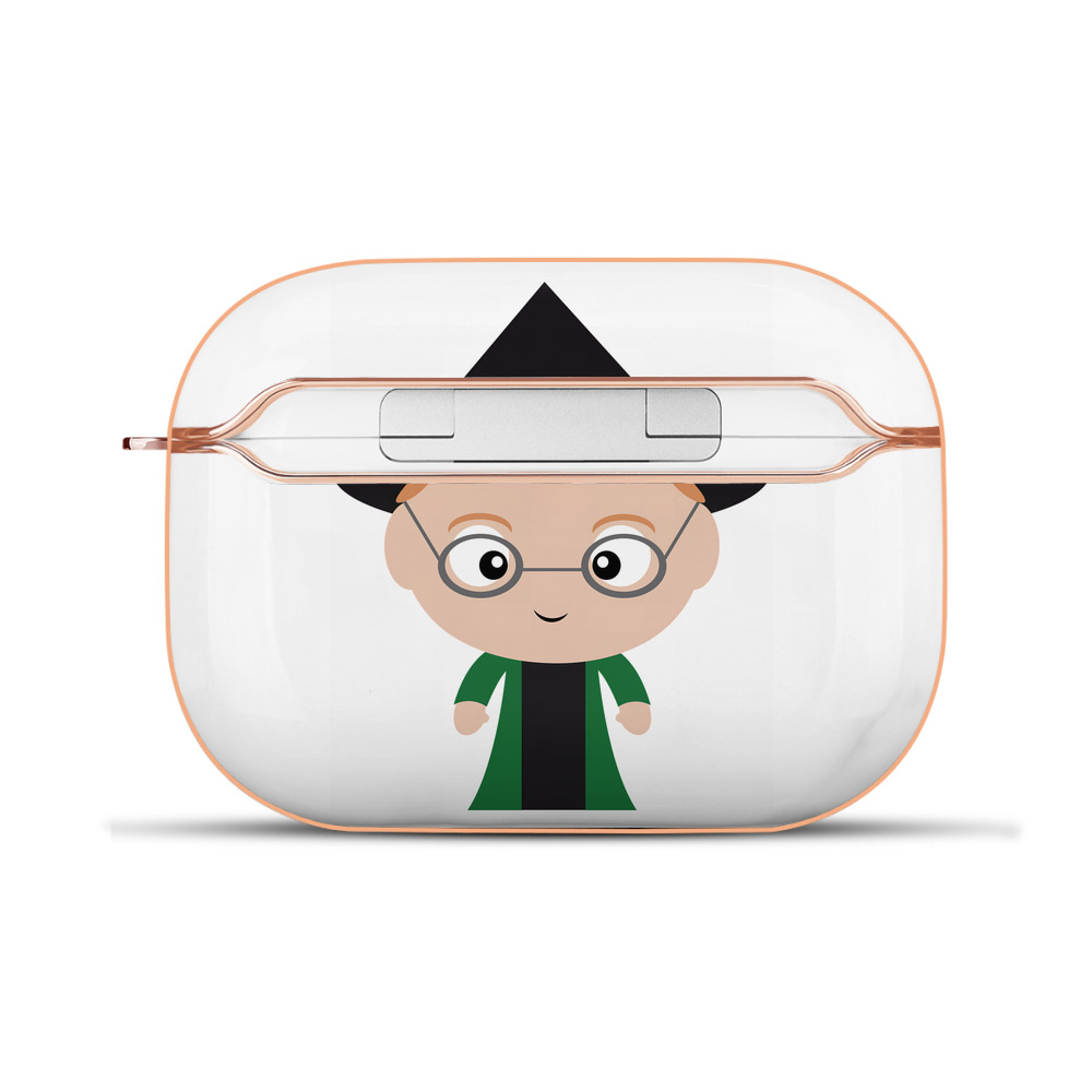 （画像用） Harry Potter ハリー・ポッターシリーズ 【AirPods Pro用】ハードシェル保護ケース｜耐衝撃・防指紋・カラビナ付き商品仕様