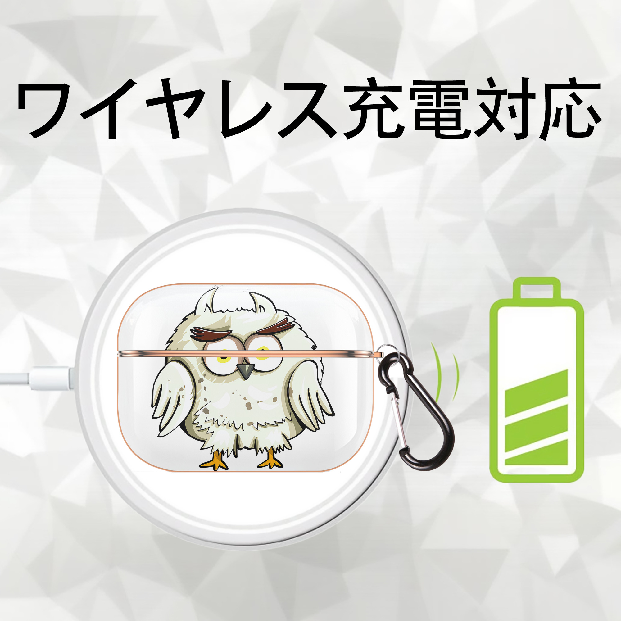 Harry Potter ハリー・ポッターシリーズ 【AirPods Pro用】ハードシェル保護ケース｜耐衝撃・防指紋・カラビナ付き商品仕様